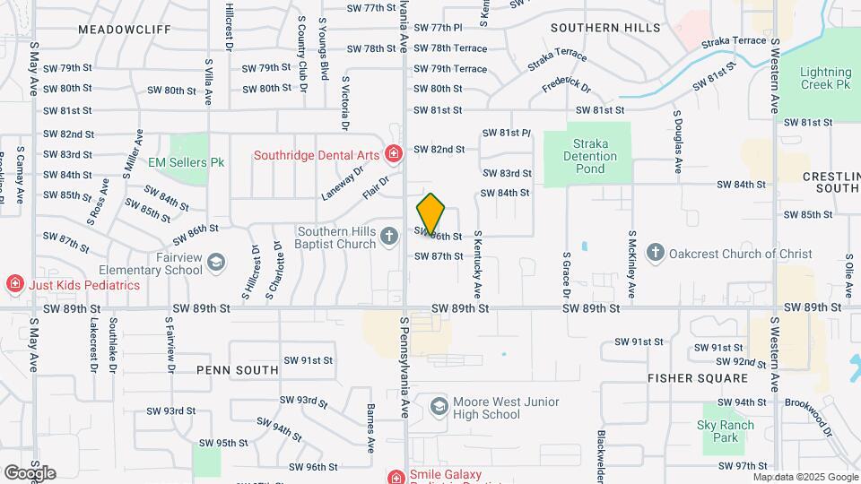 1672 SW 86th St Map and Location Details