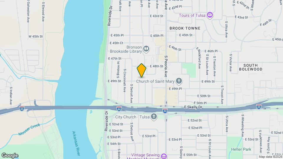 1007 E 49th St Map and Location Details