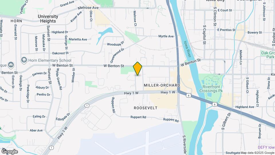 940 Miller Ave Map and Location Details