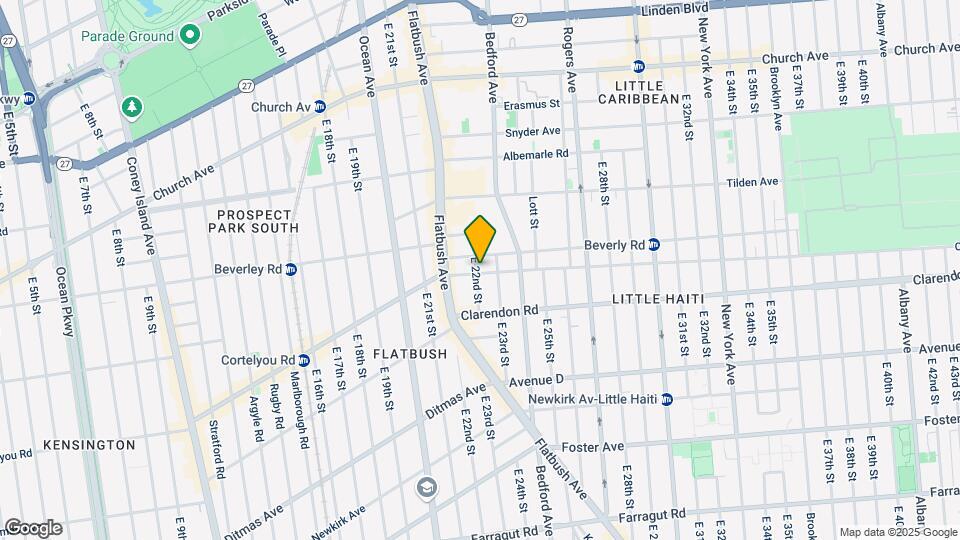 2201 Cortelyou Rd Map and Location Details