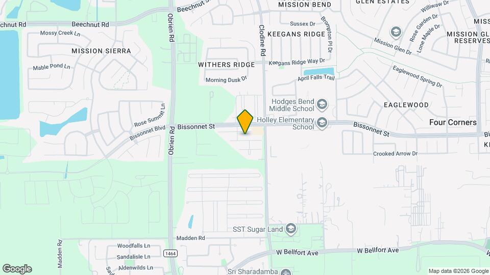 17010 Andrew Nook Ln Map and Location Details