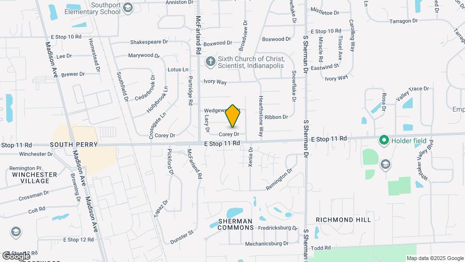 3336 Corey Dr Mapa y Detalles de la Ubicación