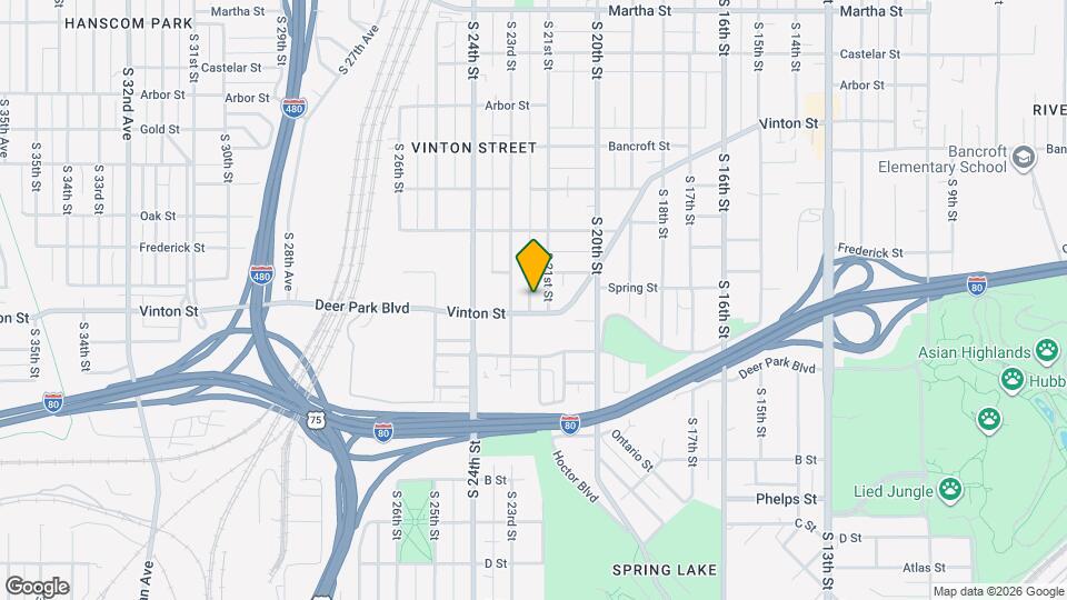 3123 S 22nd St Map and Location Details