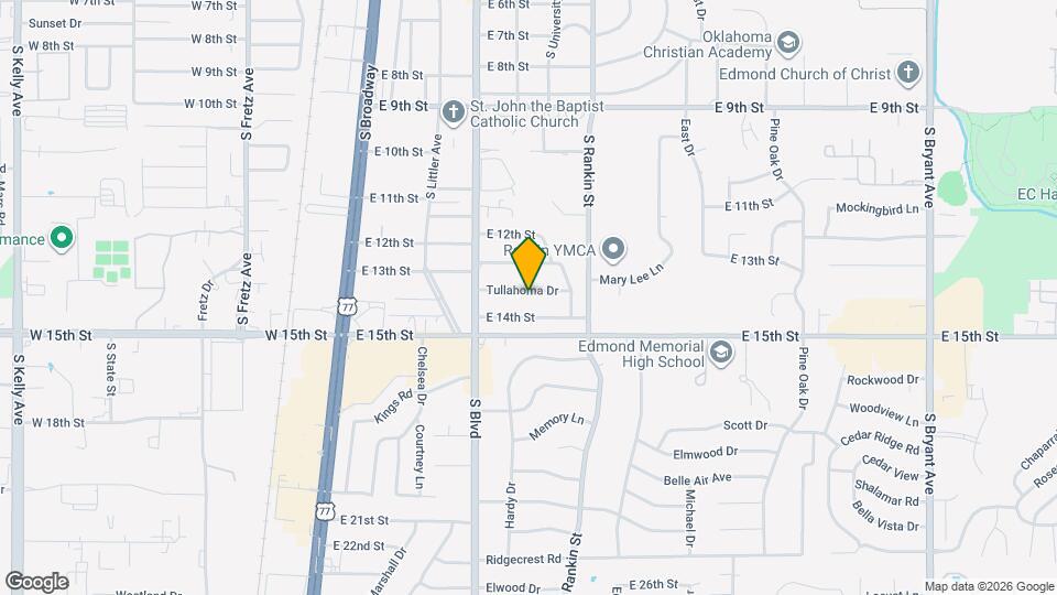 312 Tullahoma Dr Map and Location Details