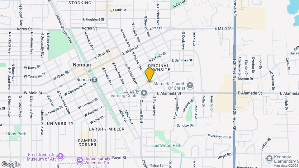 503 S Ponca Ave Map and Location Details