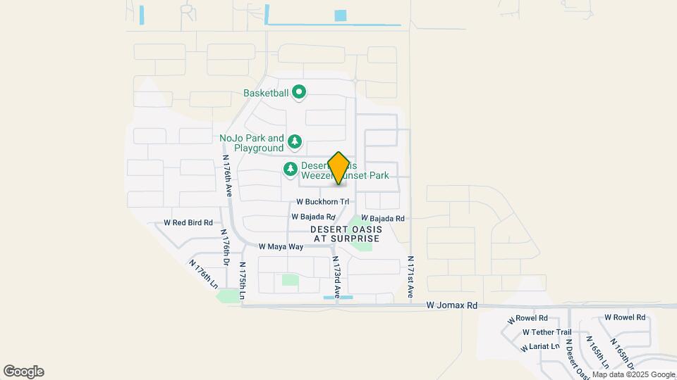 17299 W Fetlock Trail Map and Location Details