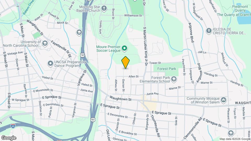 1923 Dacian St Map and Location Details