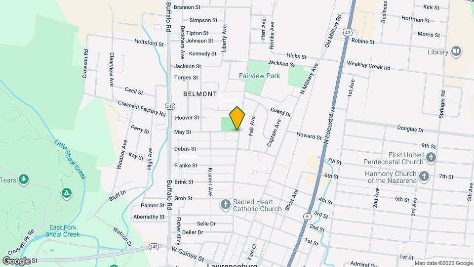 B & K Properties Map and Location Details
