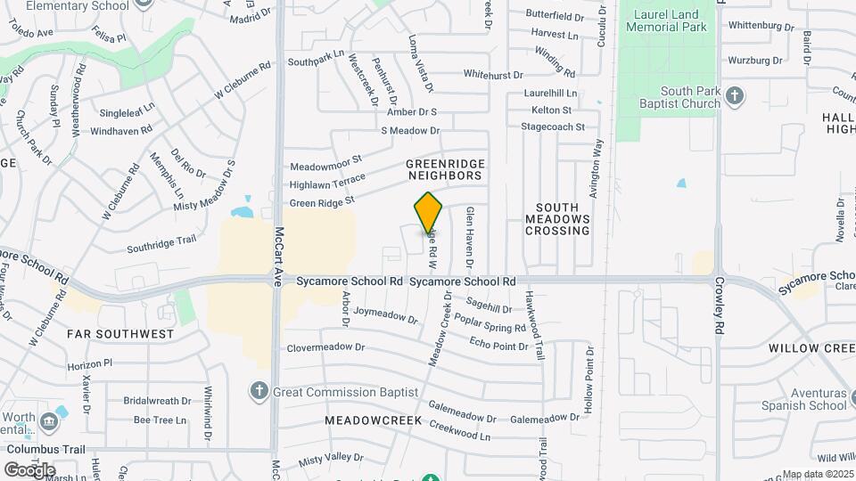 7320 Ridge Rd W Map and Location Details