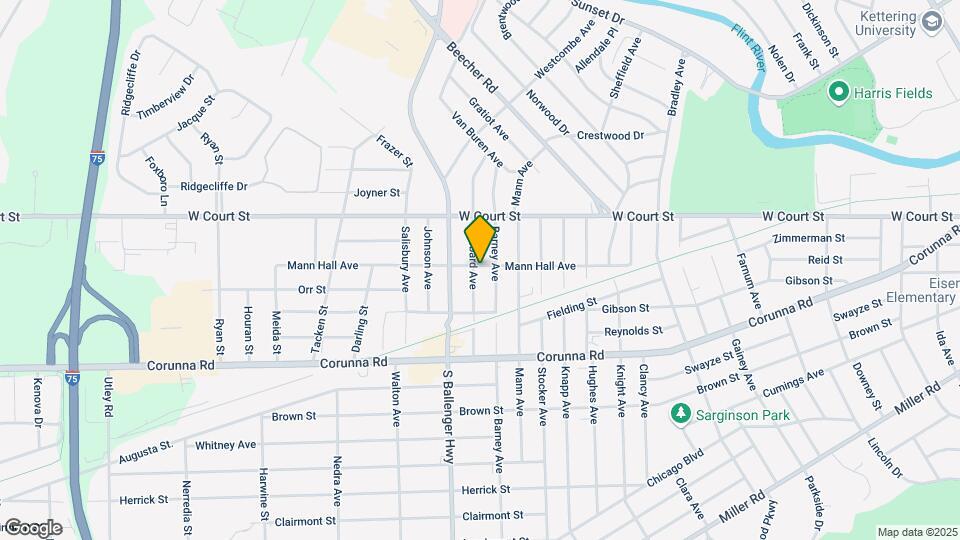 951 Hubbard Ave Map and Location Details