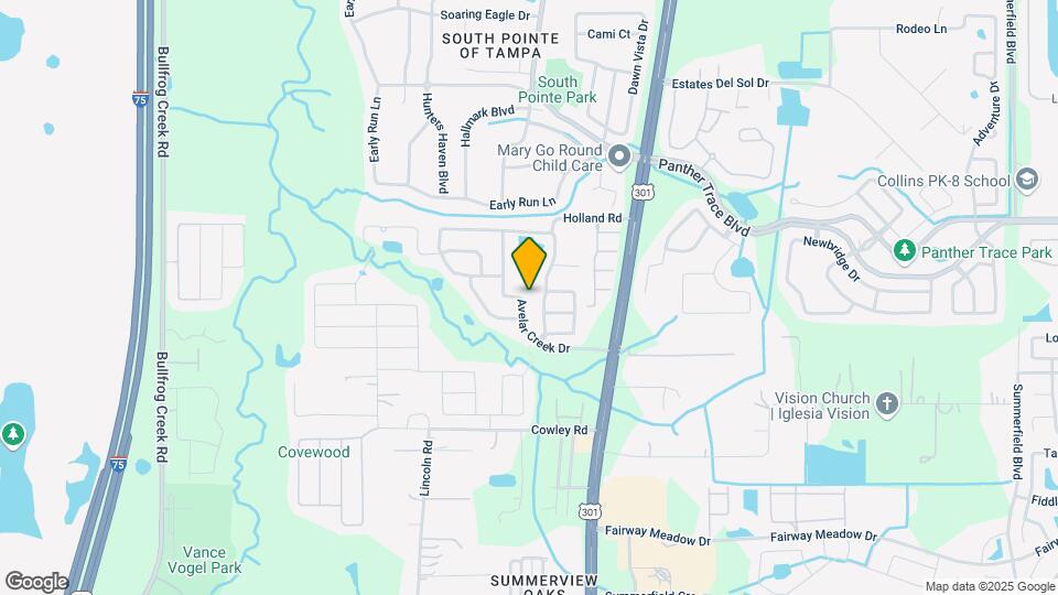 12728 Avelar Creek Dr Map and Location Details
