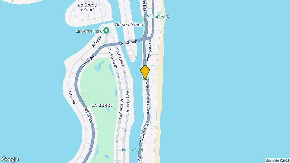 5750 Collins Ave, Unit C Map and Location Details
