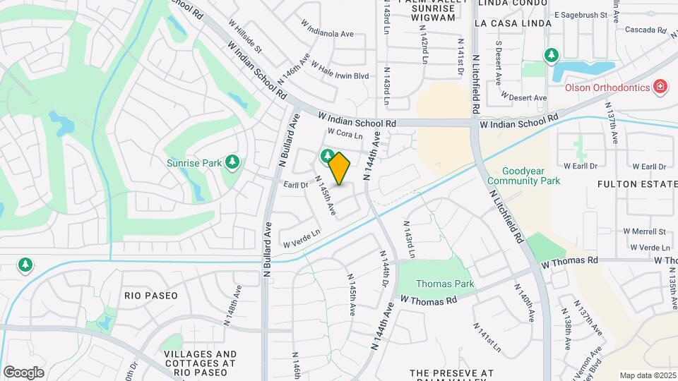 14473 W Avalon Dr Map and Location Details