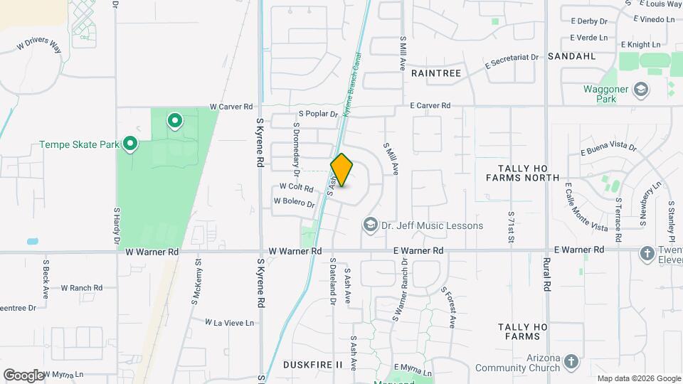 191 W Colt Rd Map and Location Details