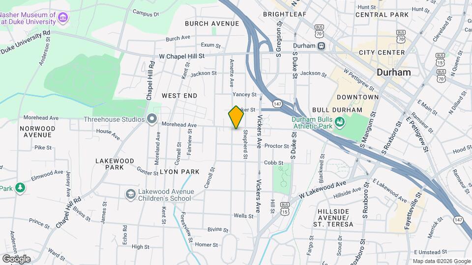 1005 Arnette Avenue Map and Location Details