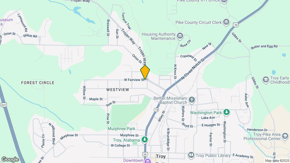 112 Orion St Map and Location Details