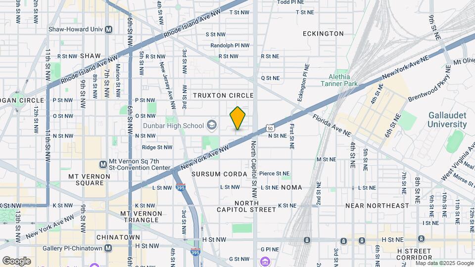 33 N St NW Map and Location Details