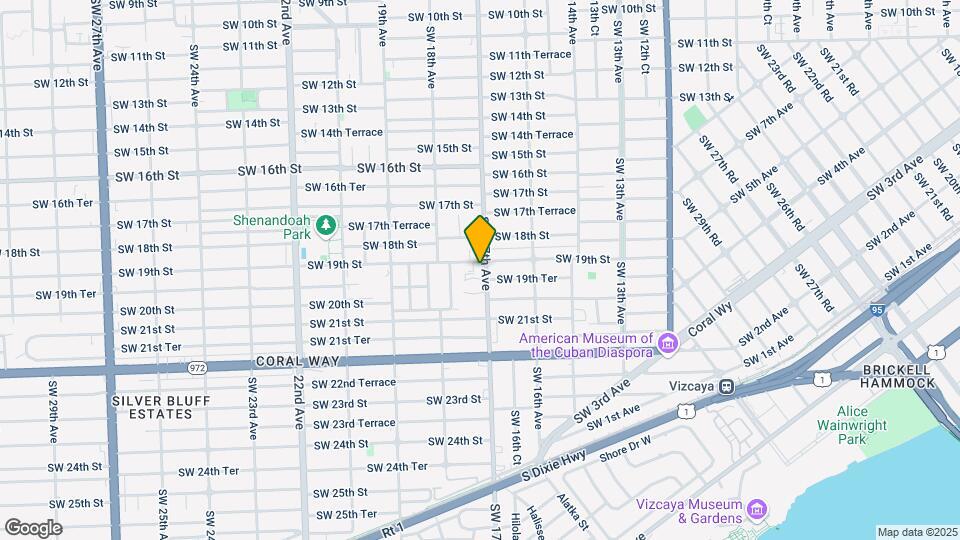 1700 SW 19th St Map and Location Details