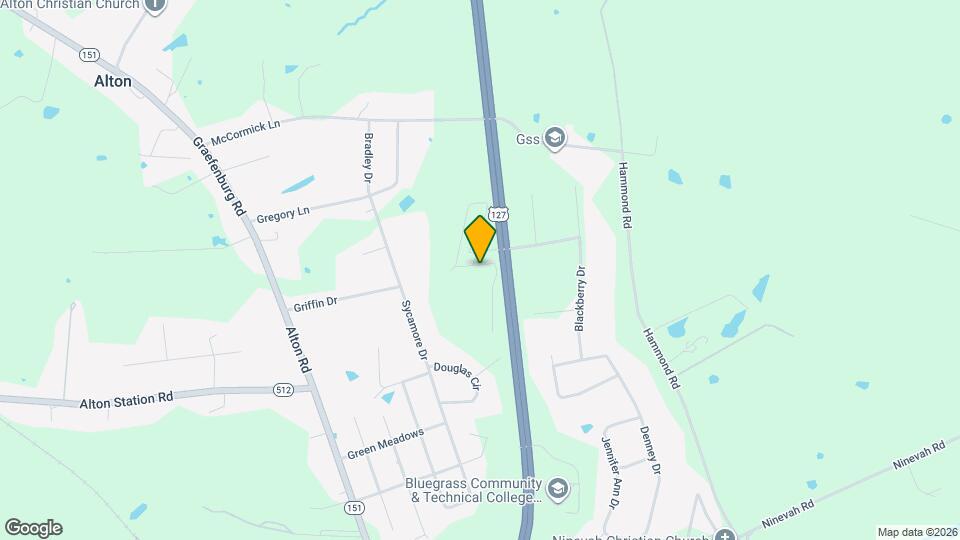 1017 Smither Dr Map and Location Details