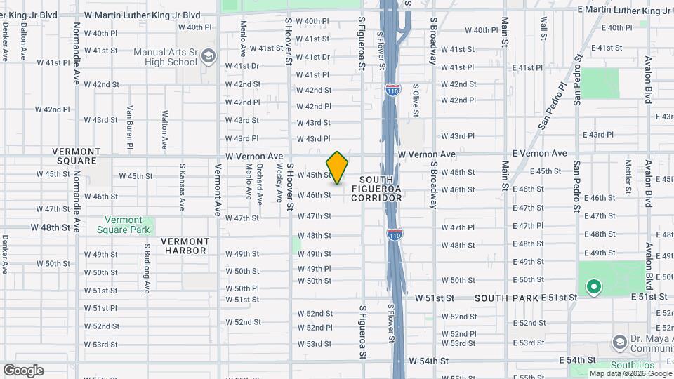 603 W 46th St Map and Location Details