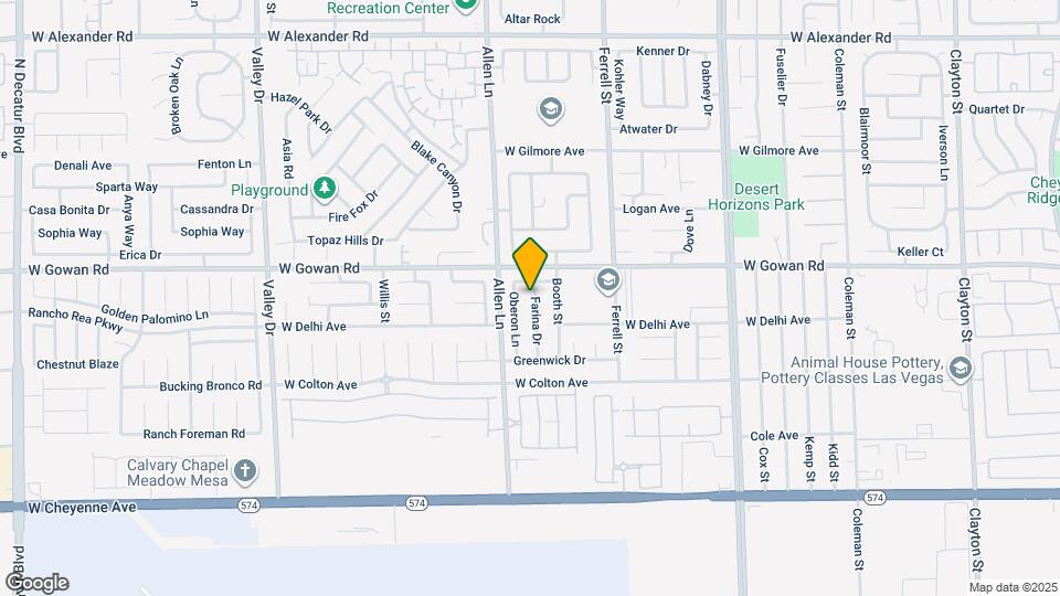 3523 Farina Dr Map and Location Details