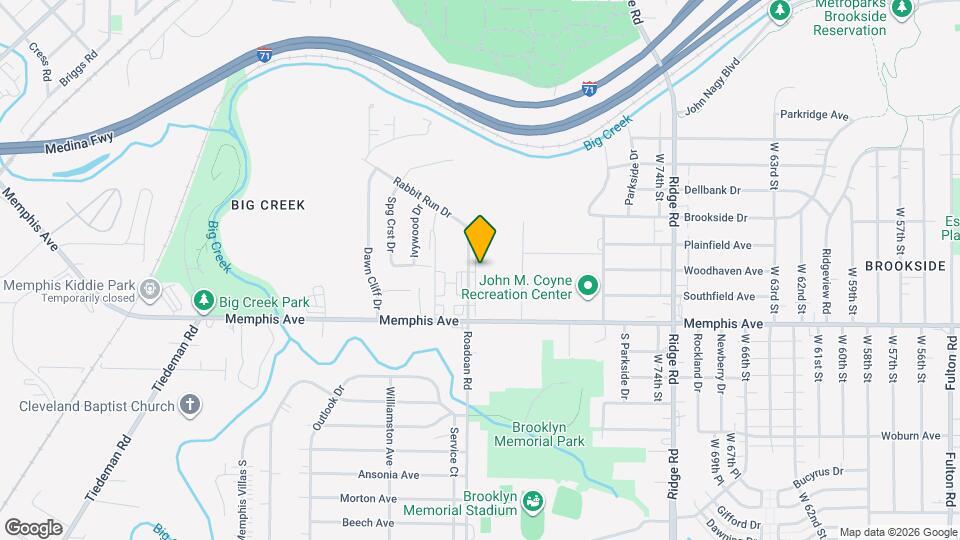 4167 Westbrook Dr Map and Location Details