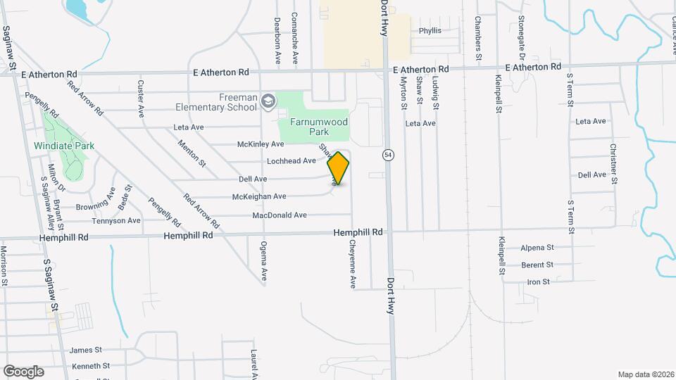 1034 McKeighan Ave Map and Location Details