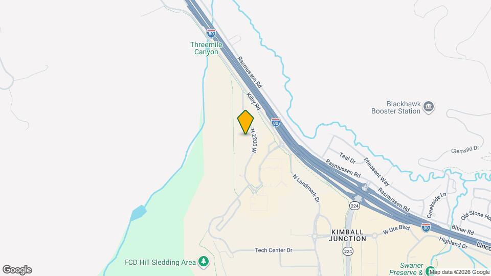 6861 N 2200 W Map and Location Details