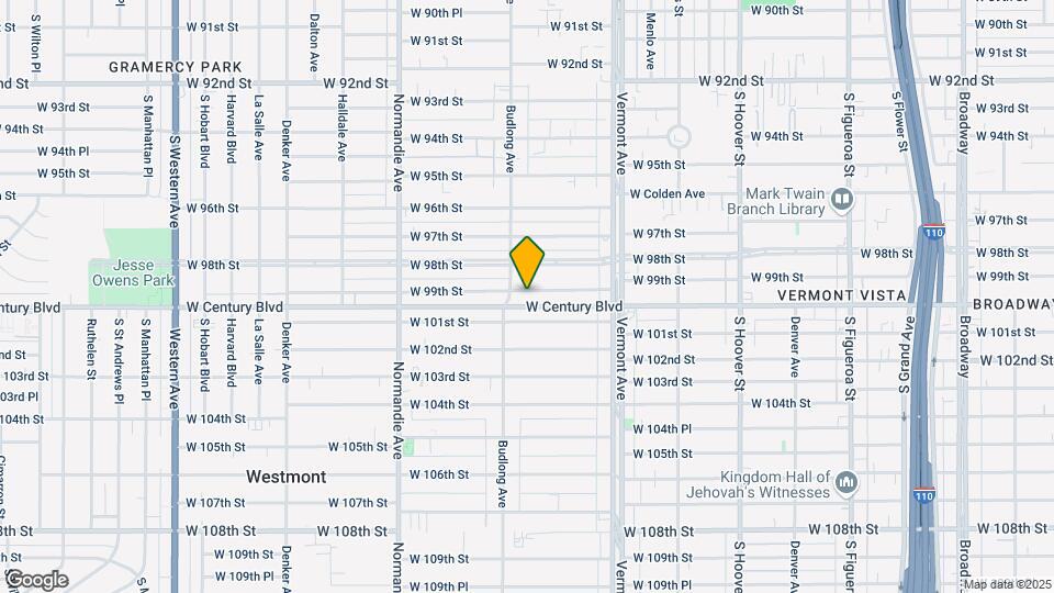 1140 W 99th St Map and Location Details