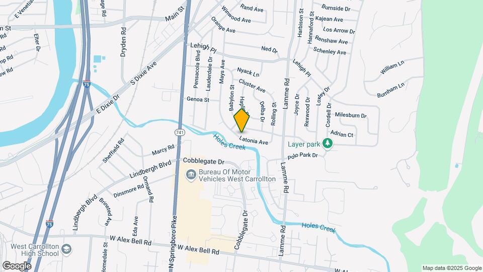 2751 Latonia Ave Map and Location Details