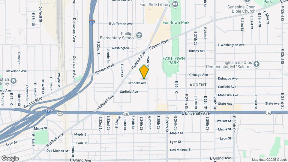 2420 Elizabeth Ave Map and Location Details