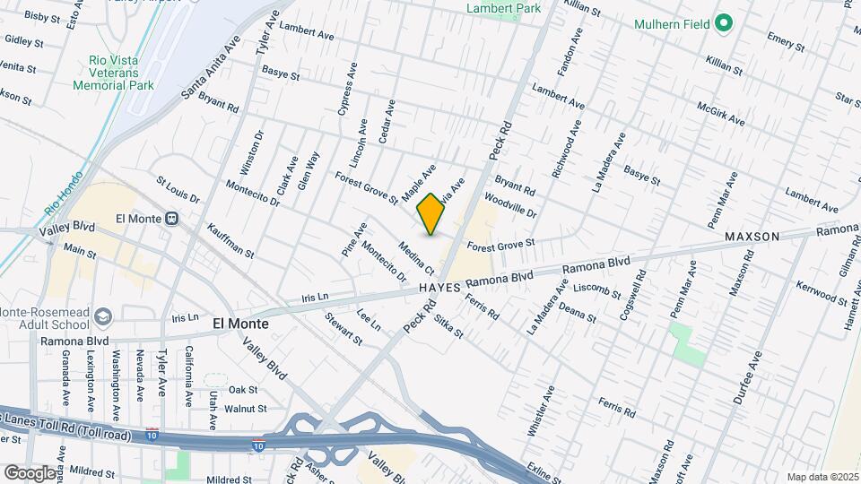 11550 Forest Grove St Map and Location Details