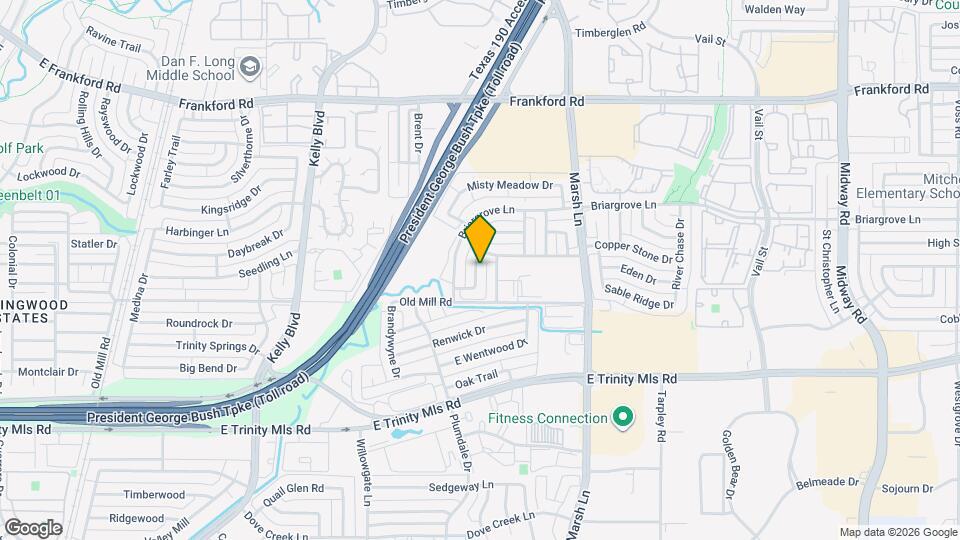 3448 Lark Meadow Way Map and Location Details