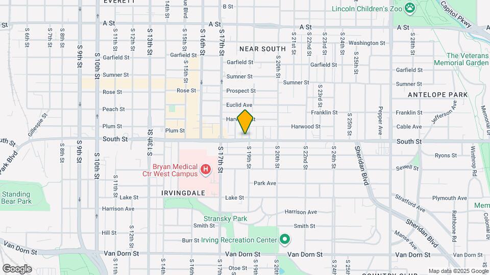 1838 South St Map and Location Details