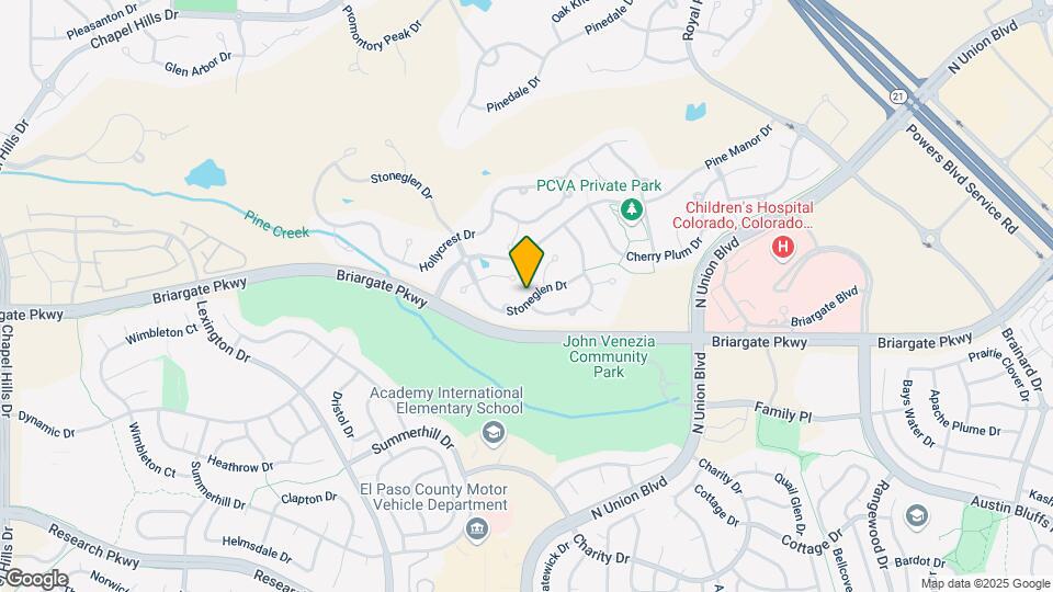 9619 Stoneglen Dr Map and Location Details