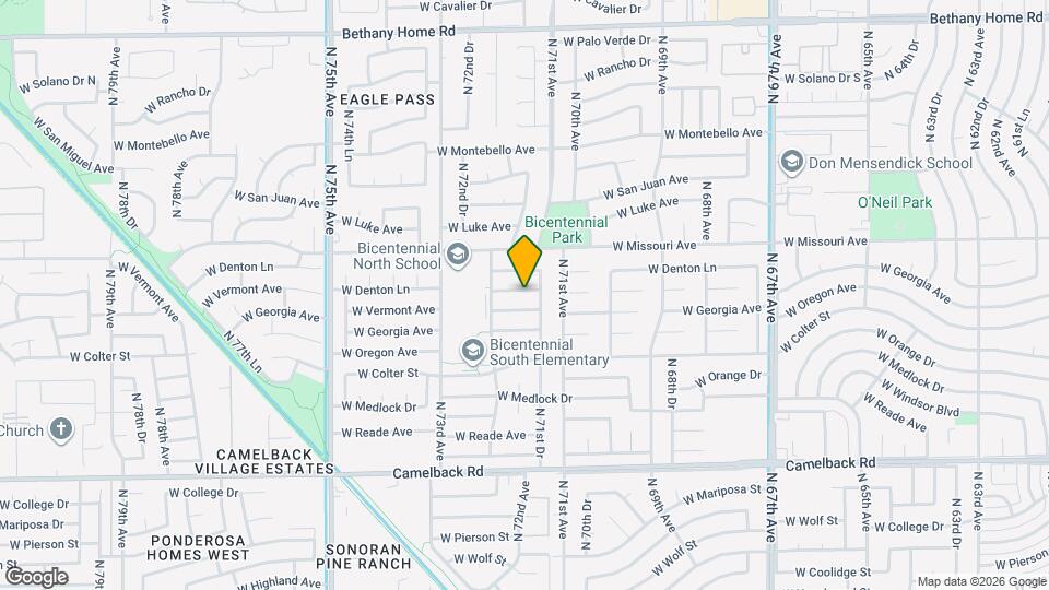 7127 W Vermont Ave Map and Location Details