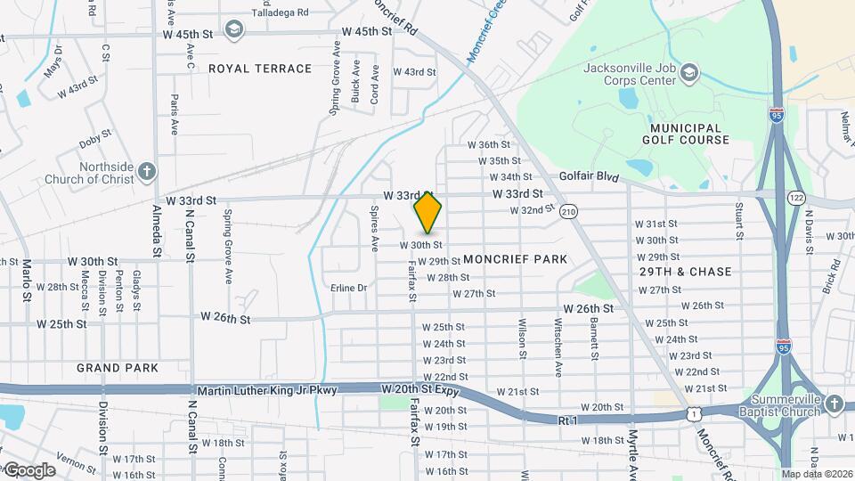 1737 W 30th St Map and Location Details