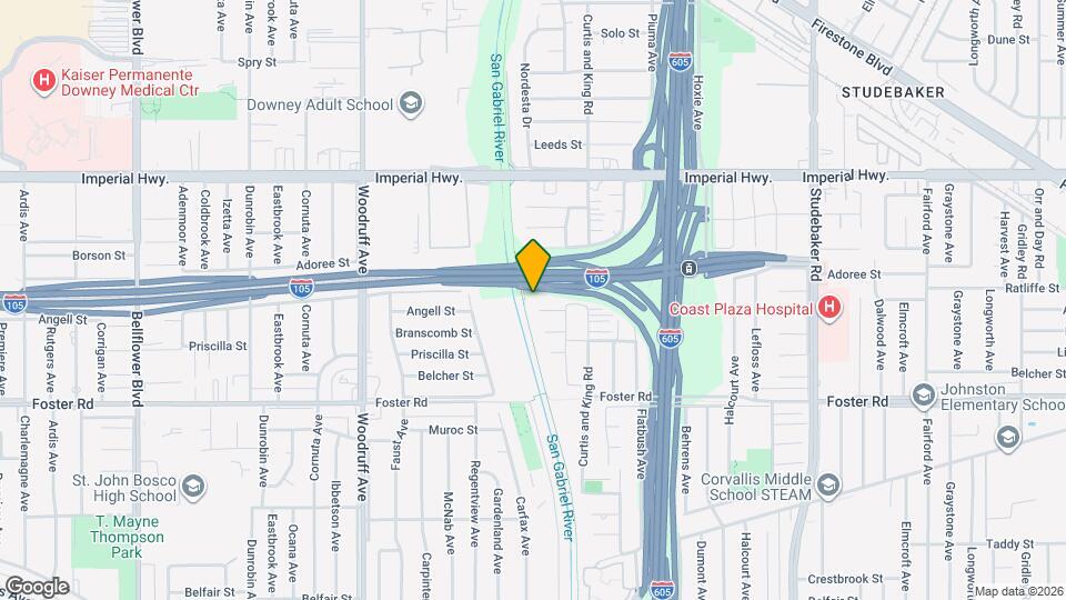 10509 Angell St Mapa y Detalles de la Ubicación