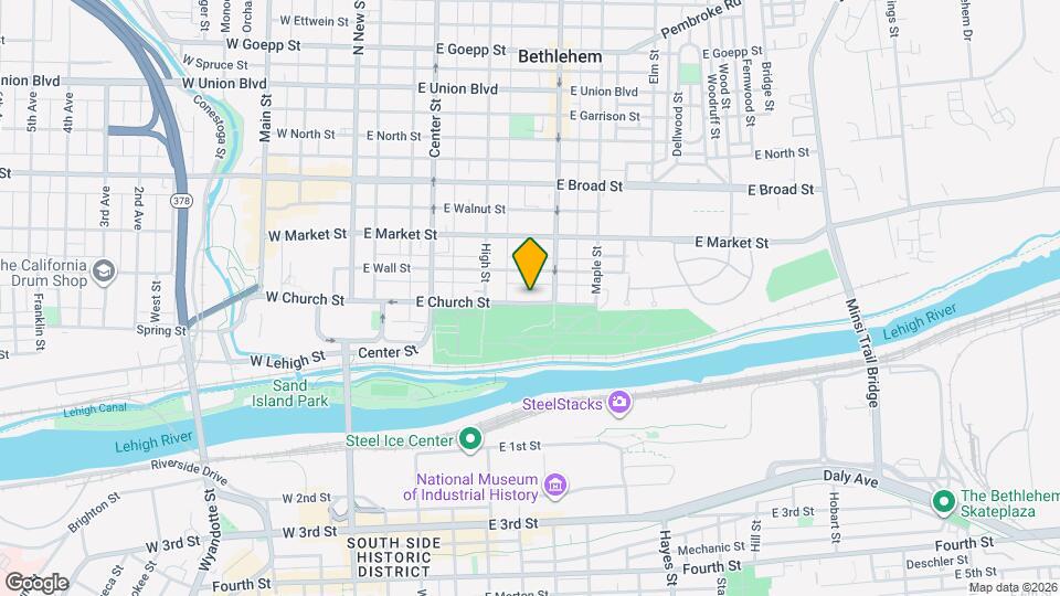 245 E Church St, Unit 2 Mapa y Detalles de la Ubicación