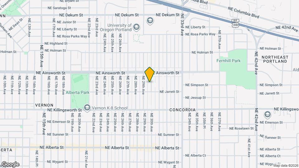 5845 NE 30th Ave, Unit 5845 NE 30th Ave Map and Location Details