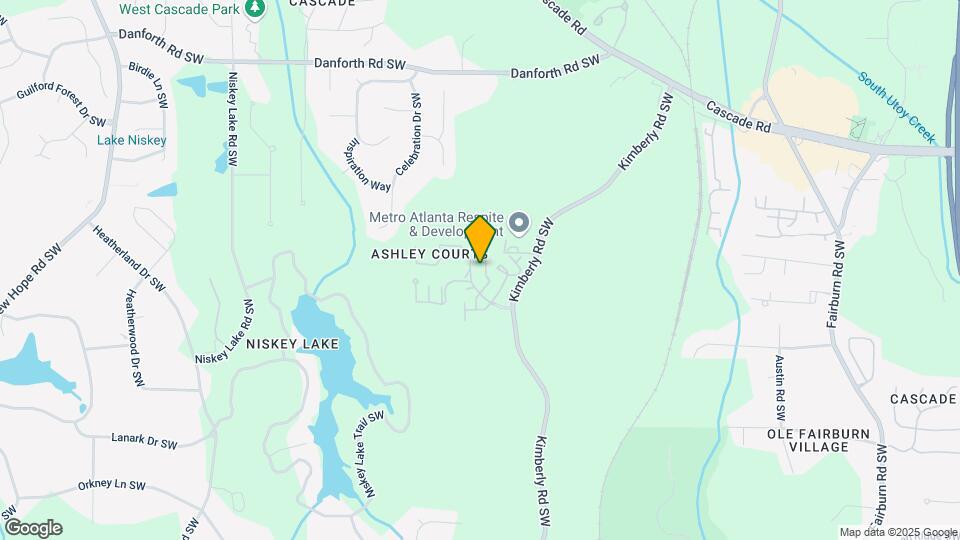 Ashley Cascade Apartments Mapa y Detalles de la Ubicación