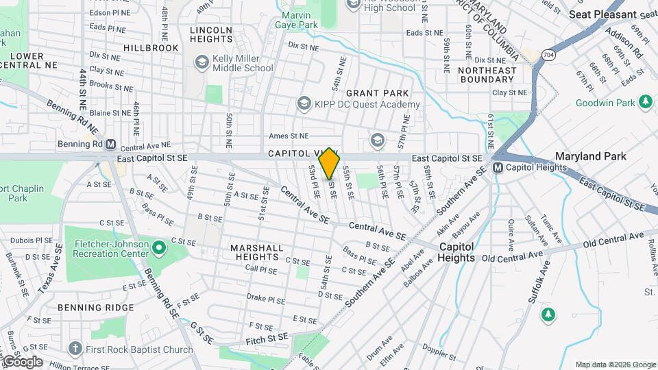 47 54th St SE Mapa y Detalles de la Ubicación