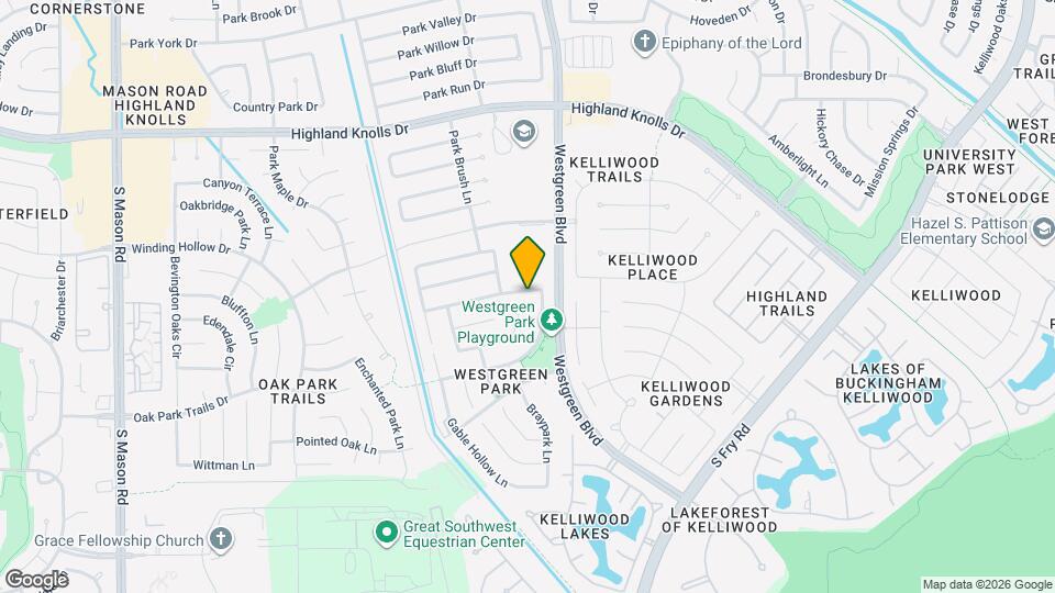 21215 Branford Hills Ln Map and Location Details