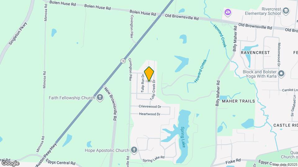 4595 Orange Tulip Dr Map and Location Details