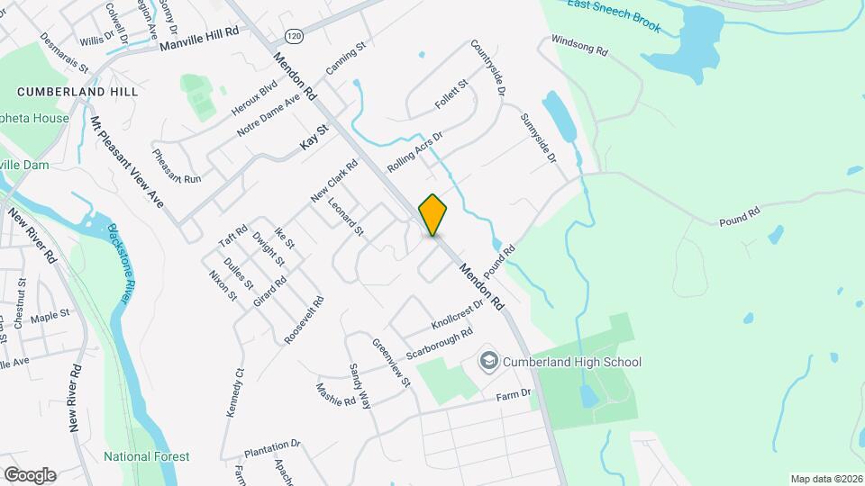 2894 Mendon Rd, Unit 1 Map and Location Details