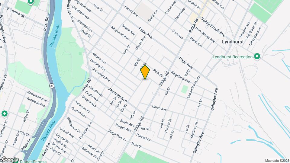 714 6th St, Unit 2nd floor unit Map and Location Details