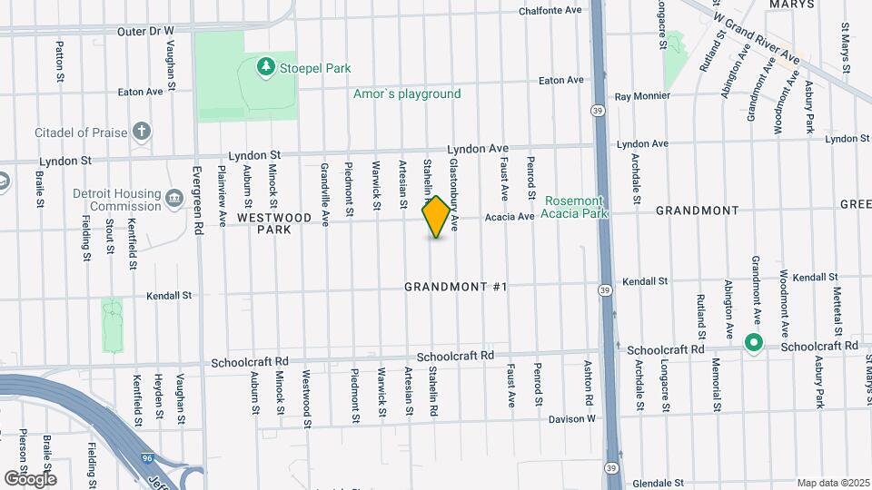 14200 Stahelin Rd Map and Location Details