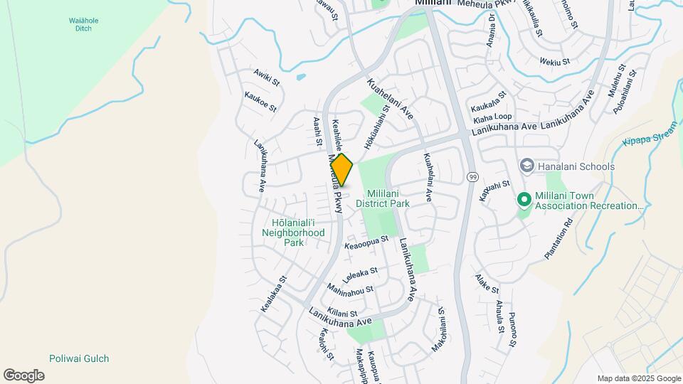 Mililani Parkway Map and Location Details