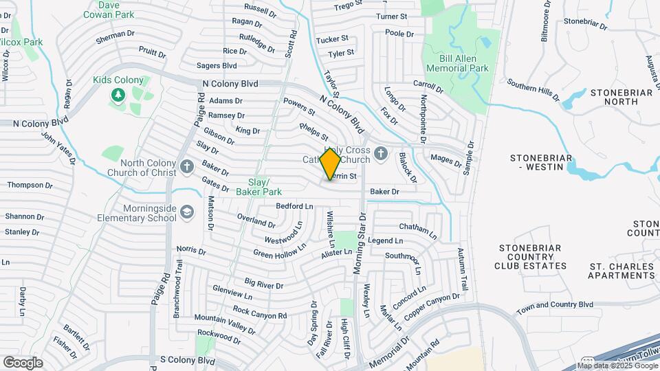 5713 Baker Dr Map and Location Details