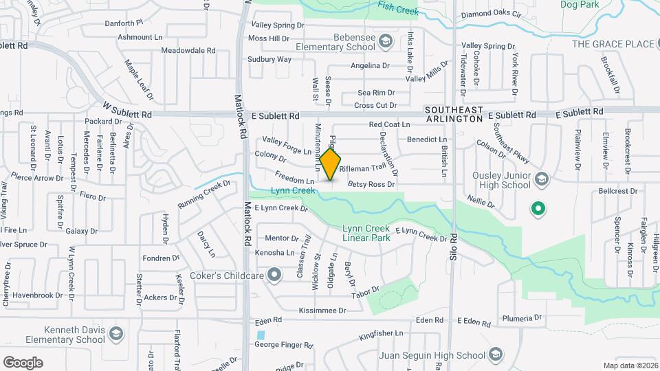 306 Freedom Ln Map and Location Details